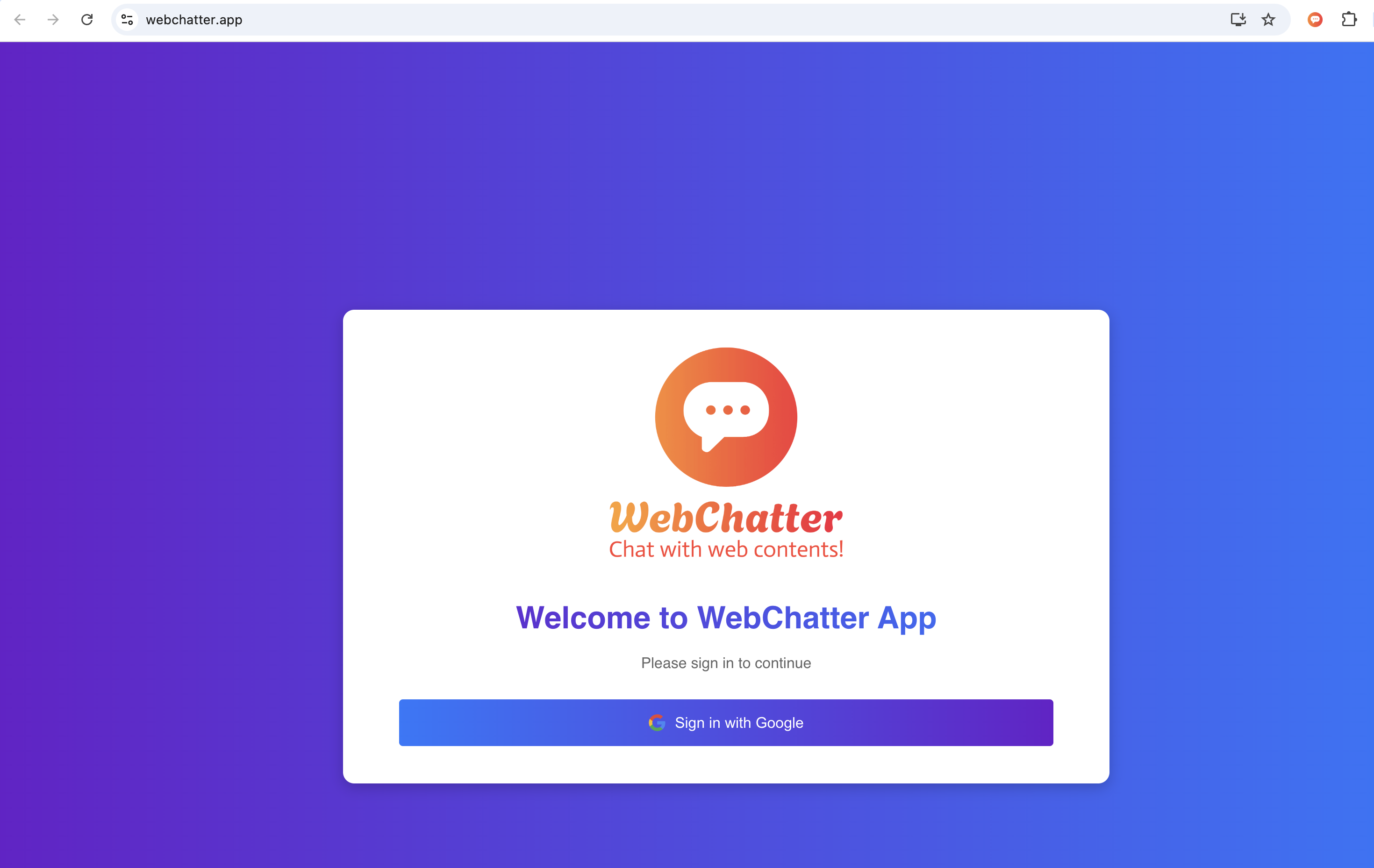 WebChatter